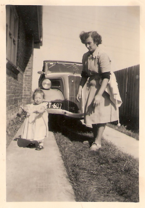 Aviva and her Mother 1953