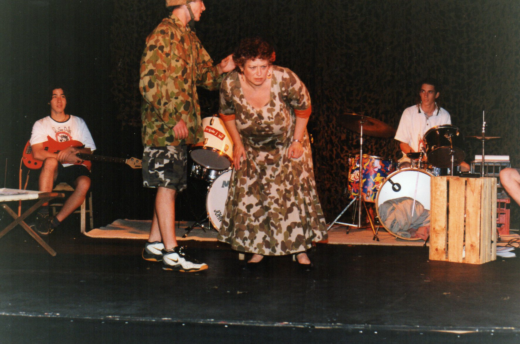<em>This is a War Zone, Baby -- Improvise!</em> at Nexus Multicultural Arts Organisation, Adelaide Fringe Festival, 2000